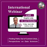 FINDING PATHS OUT OF COVID19 CRISIS, PERSPECTIVES ON DATA SCIENCES | WEBINAR
